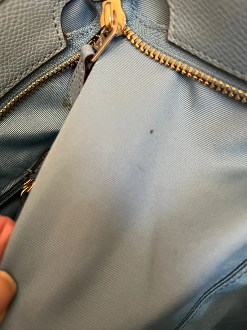 Coach City Zip Pebbled Leather Tote Gold Hardware Hangtag 2015 - Picture 15 of 17